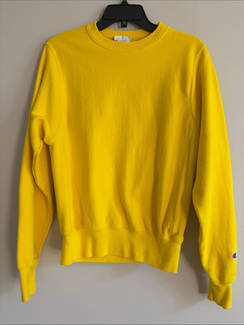 Champion Yellow Crewneck Sweatshirt for Men